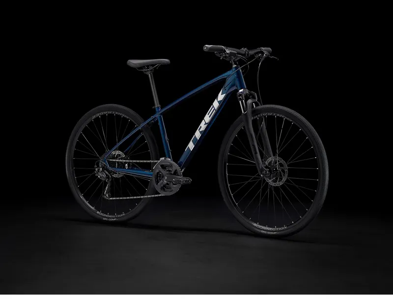 Trek Dual Sport 2 Hybrid Bike in Mulsanne Blue Small-9